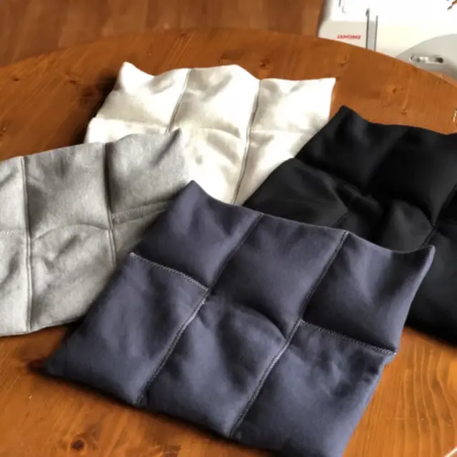玄米カイロ座布団・YOHEHO warm cushion ブラック