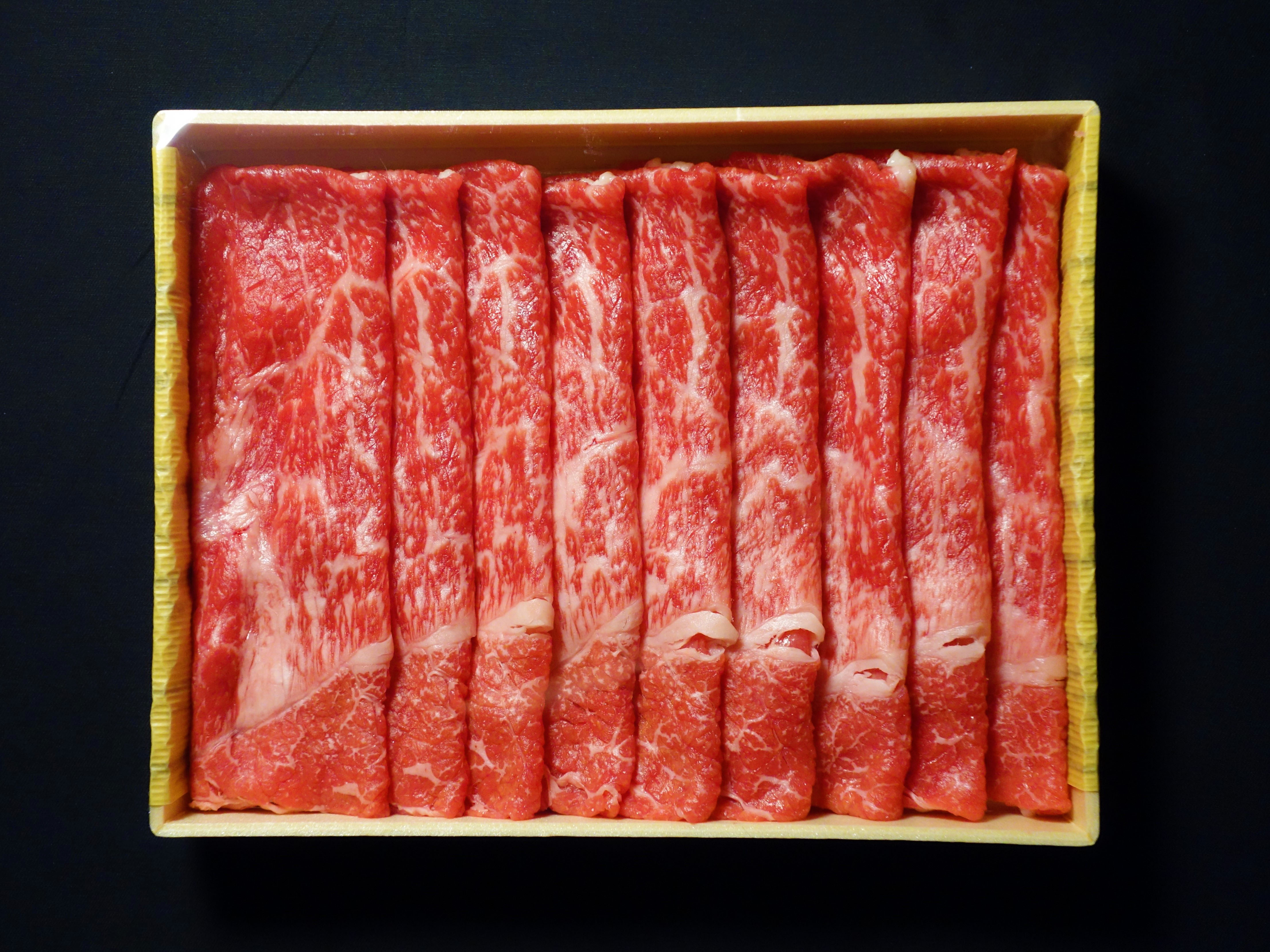 熊本和牛あか牛リブローススライスセット 400g - 画像1