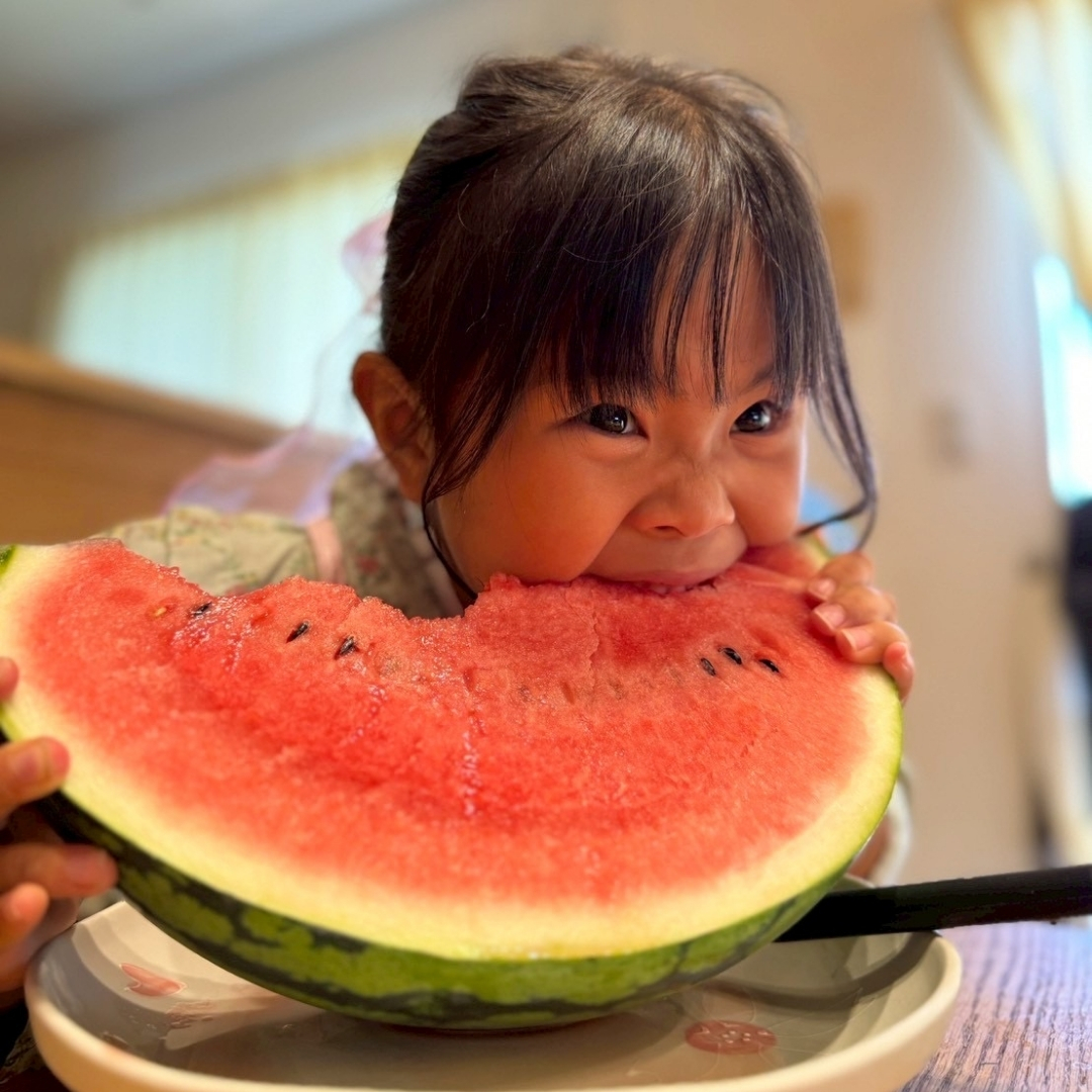 くまもと植木産🍉春スイカ(肥後漫遊) 1玉6キロ~8キロ - サムネイル6