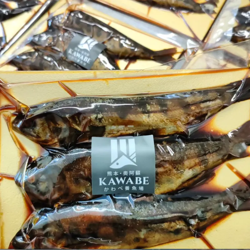 かわべの湧水やまめ甘露煮 6匹 ~30年継ぎ出して作った秘伝のタレ~ - サムネイル2
